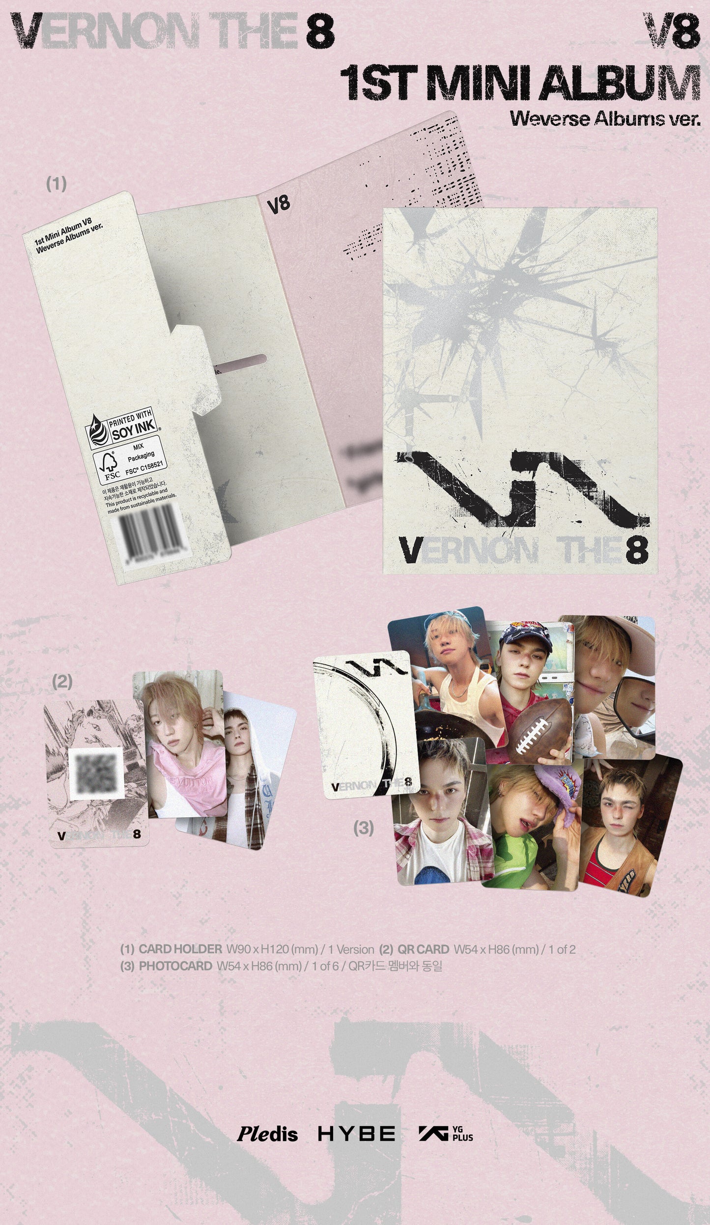 SEVENTEEN V8 <V8> Weverse Albums ver