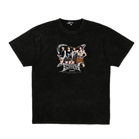 [PREORDER 12/4 CLOSED] AESPA <2026 aespa LIVE TOUR - SYNK : aeXIS LINE - in JAPAN> T-shirt_PHOTO ver.(BLACK)