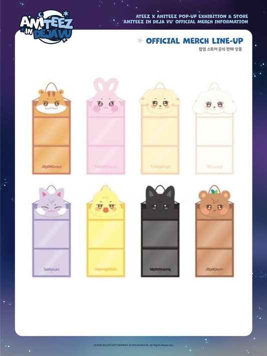 [PREORDER OFFLINE PROXY] ATEEZ [ANITEEZ IN Deja Vu] WALL POCKET