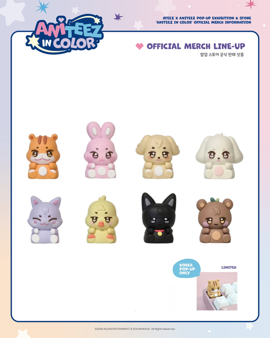 [OFFLINE PROXY 1/5 CLOSE] ATEEZ <ANITEEZ IN COLOR> ANITEEZ ARTISAN KEYCAP
