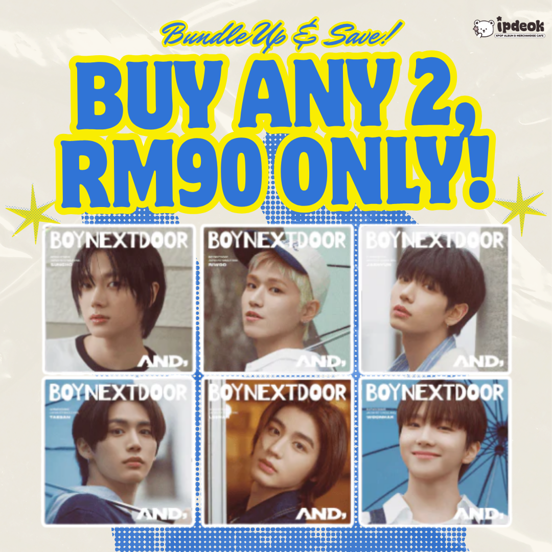 [2 For RM90] BOYNEXTDOOR <AND,> SOLO JACKET JAPAN 1ST SINGLE