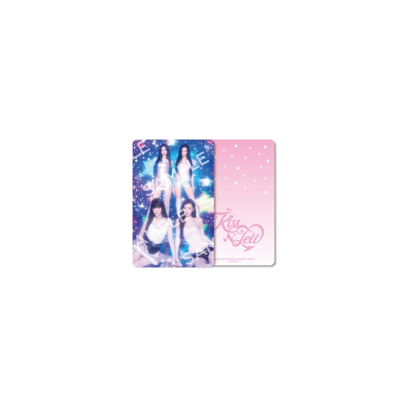 [PREORDER 7/8 CLOSED] AESPA <KISS N TELL> JAPAN POP UP Random Photocard B Ver.