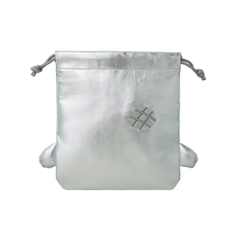 [PREORDER 7/8 CLOSED] AESPA <KISS N TELL> JAPAN POP UP Metallic Face Pouch with Photocard