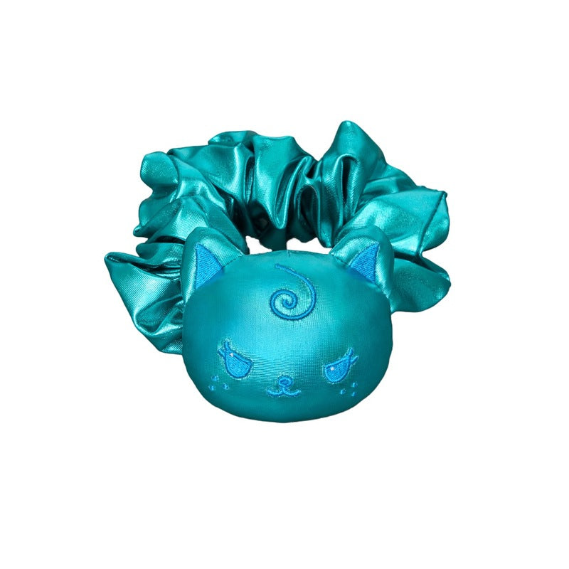 [PREORDER 7/8 CLOSED] AESPA <KISS N TELL> JAPAN POP UP Metallic Plush Scrunchie
