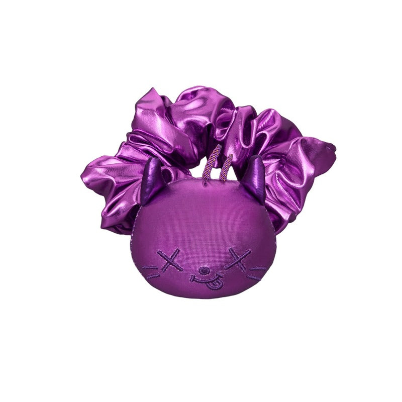 [PREORDER 7/8 CLOSED] AESPA <KISS N TELL> JAPAN POP UP Metallic Plush Scrunchie