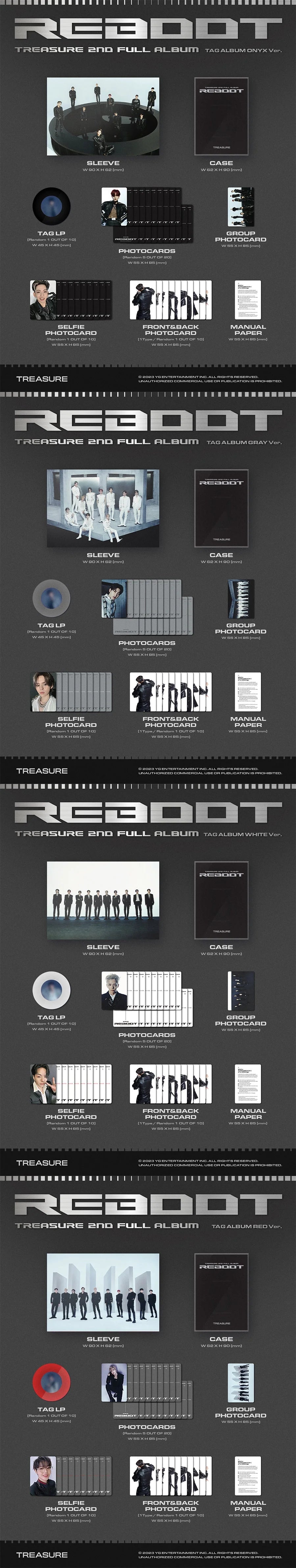 TREASURE <REBOOT> YG TAG VER