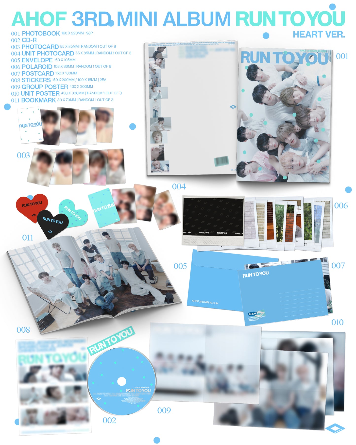 [PREORDER] AHOF <RUN TO YOU>