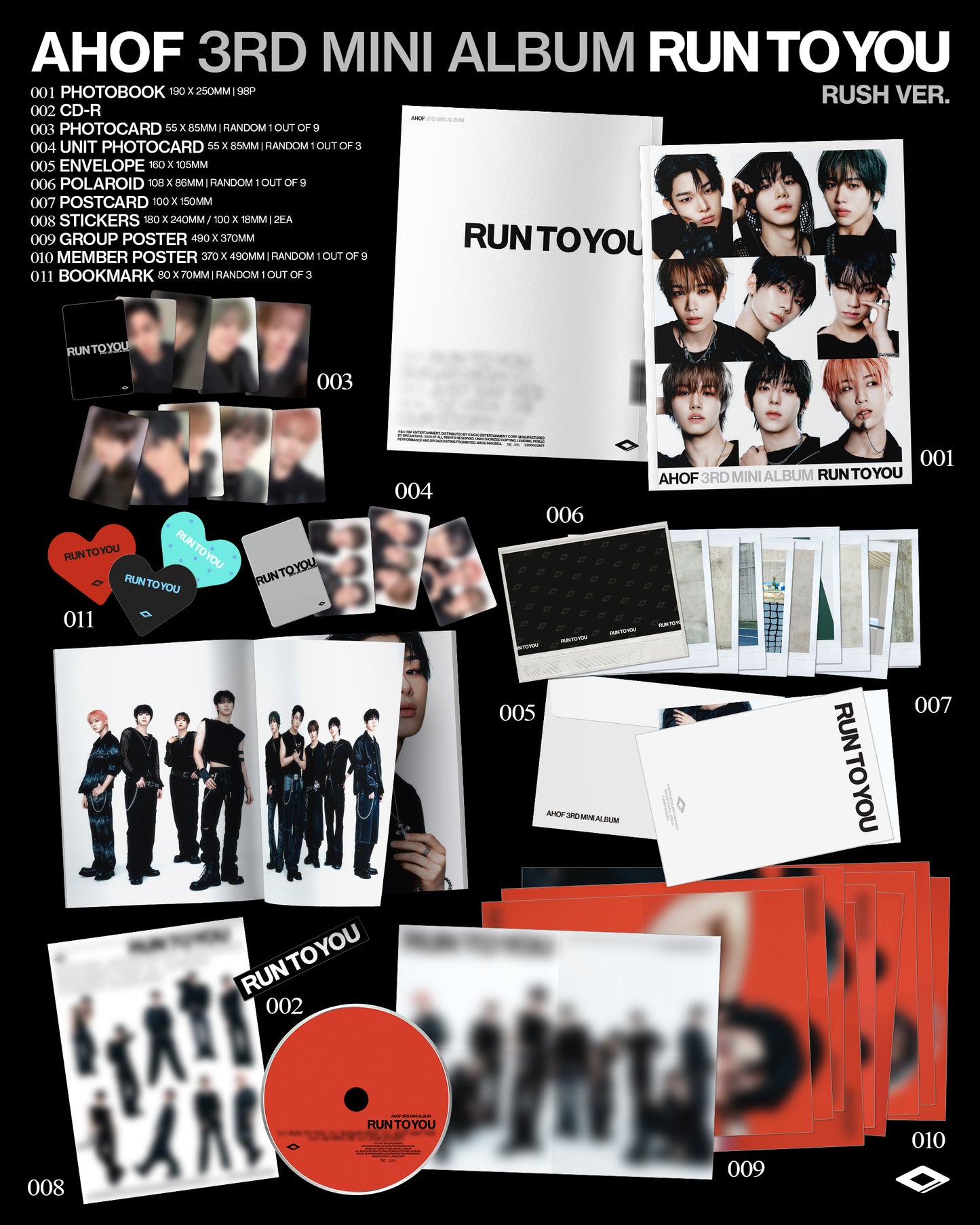 [PREORDER] AHOF <RUN TO YOU>