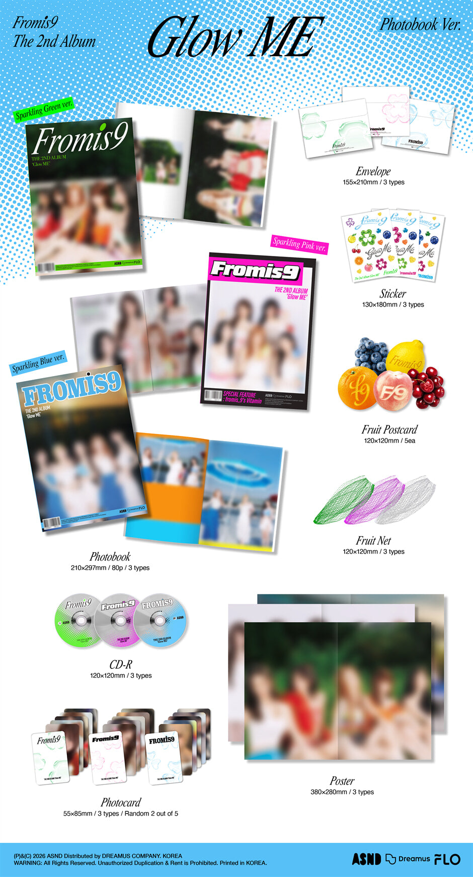 [PREORDER] FROMIS_9 <GLOW ME> PHOTOBOOK VER
