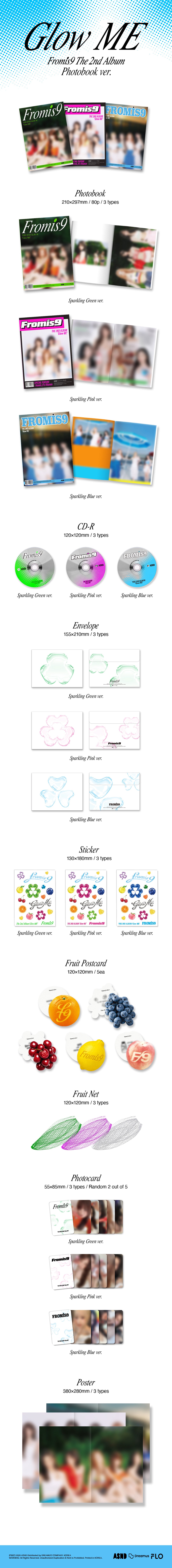 [PREORDER] FROMIS_9 <GLOW ME> PHOTOBOOK VER
