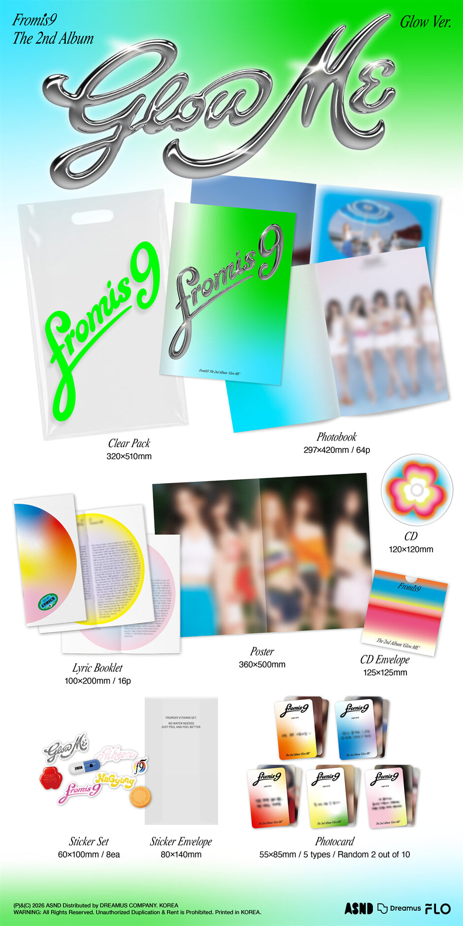 [PREORDER] FROMIS_9 <GLOW ME> Glow Ver