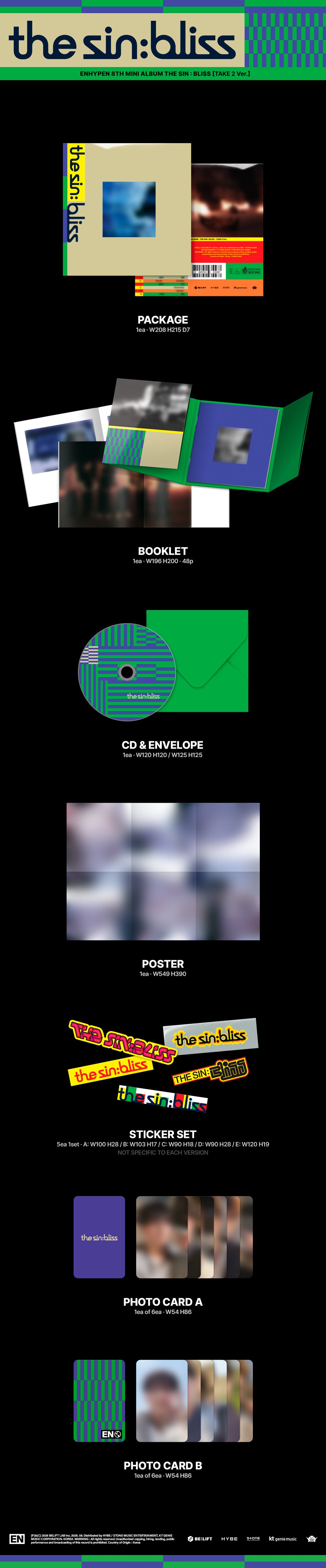 [PREORDER] ENHYPEN <THE SIN : BLISS>