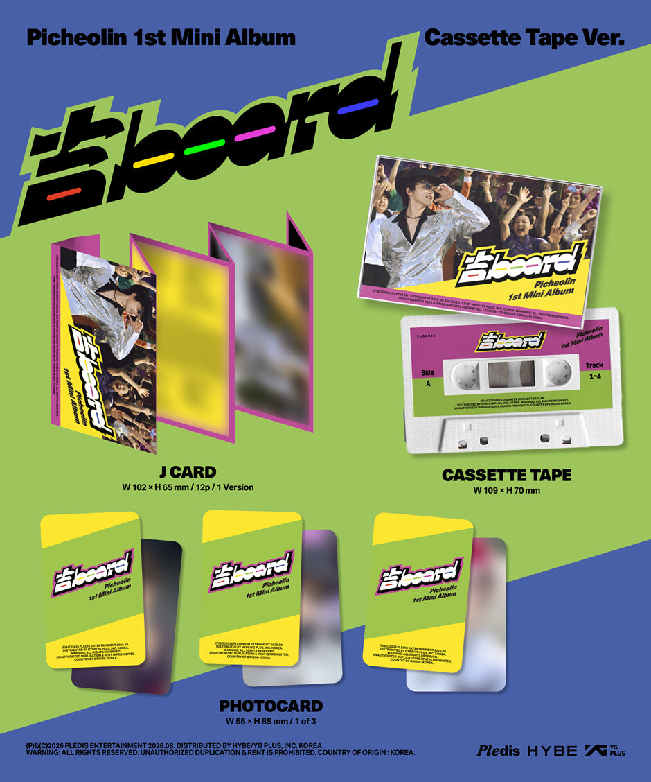 [PREORDER] PICHEOLIN <吉BOARD> Cassette Tape Ver
