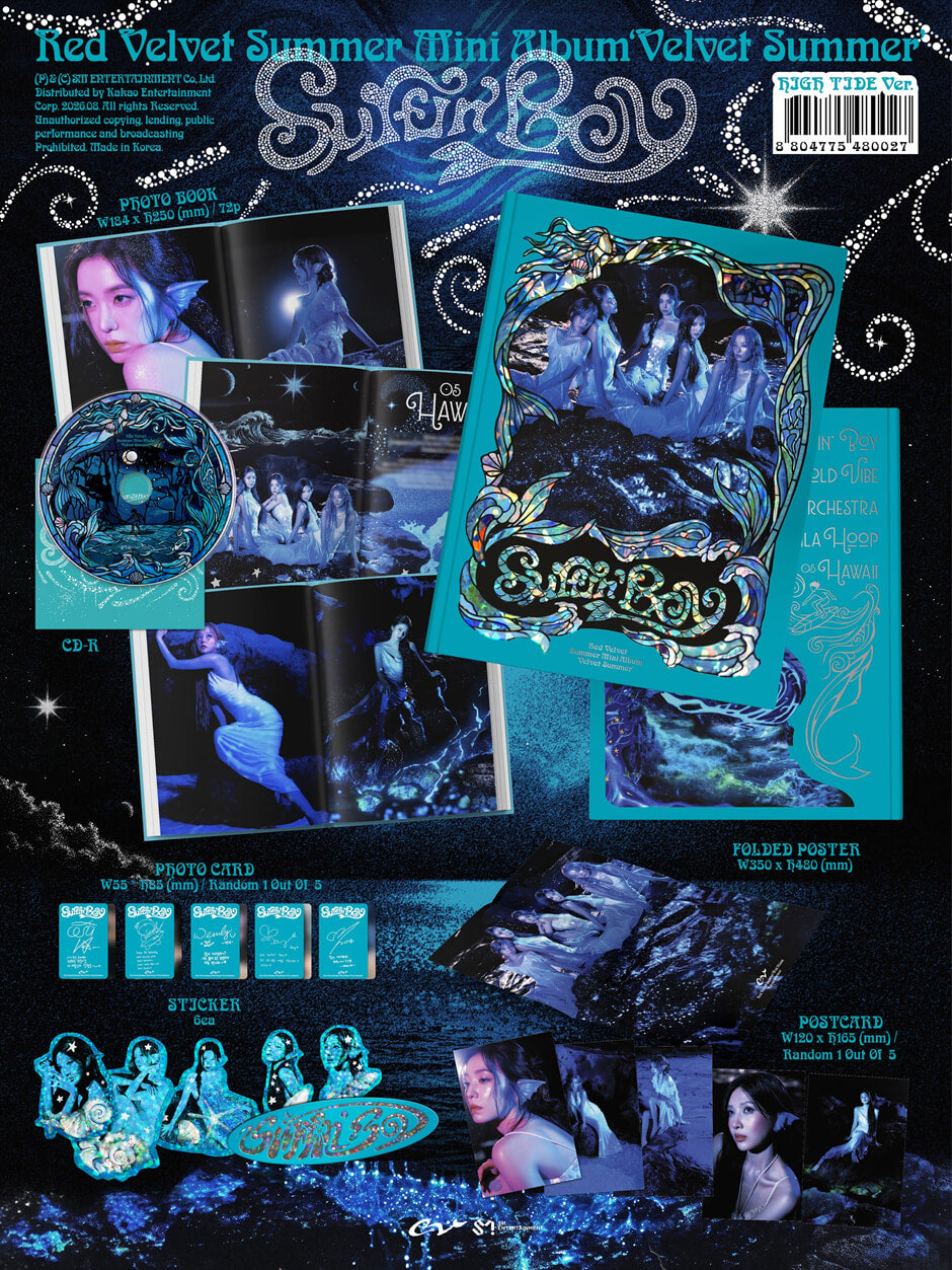 [PREORDER] RED VELVET <VELVET SUMMER> HIGH TIDE VER