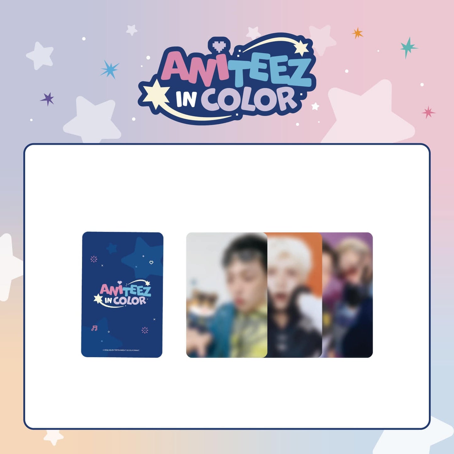 ATEEZ <ANITEEZ IN COLOR> RANDOM TRADING CARD