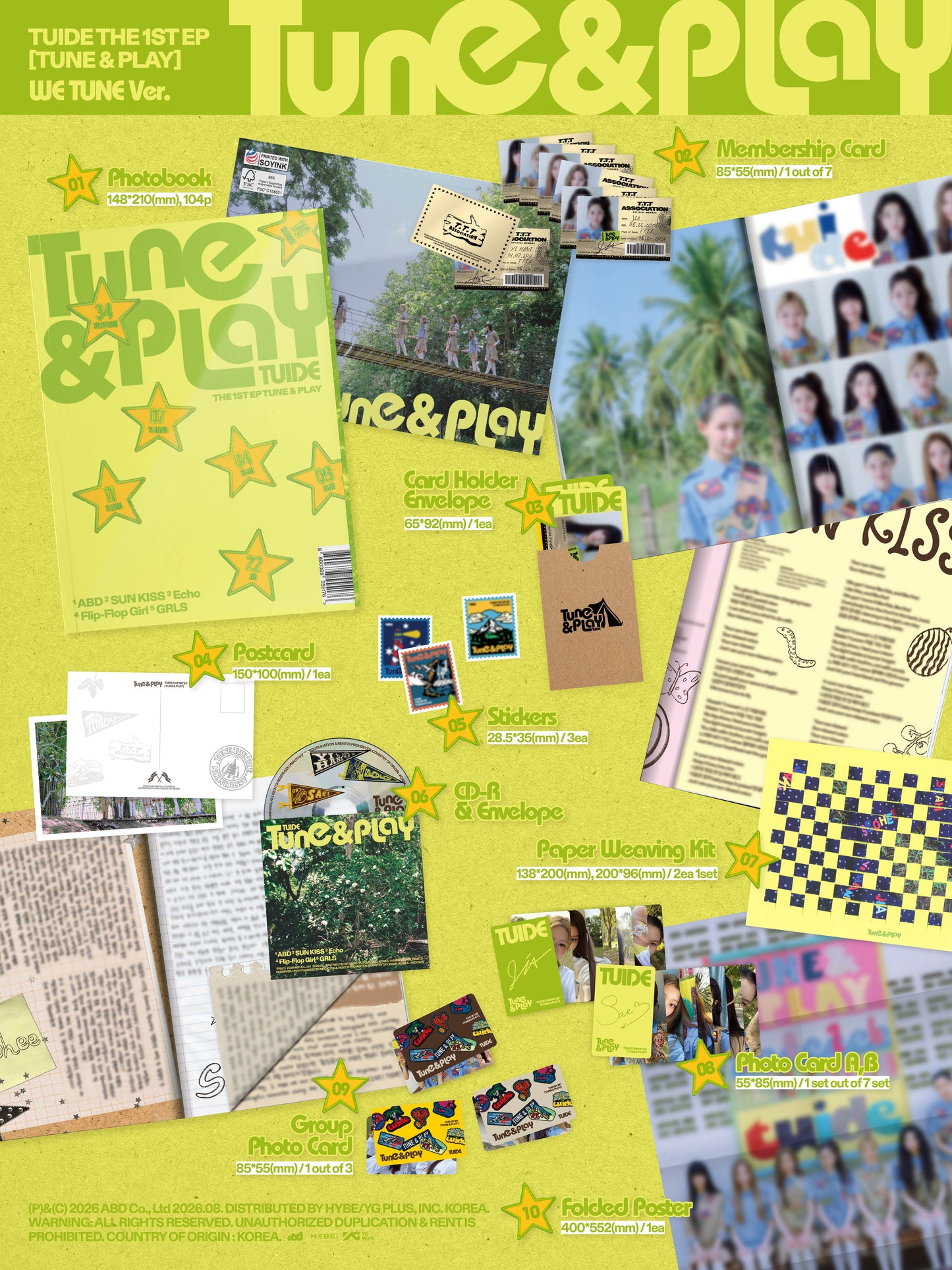 [PREORDER] TUIDE <TUNE & PLAY>