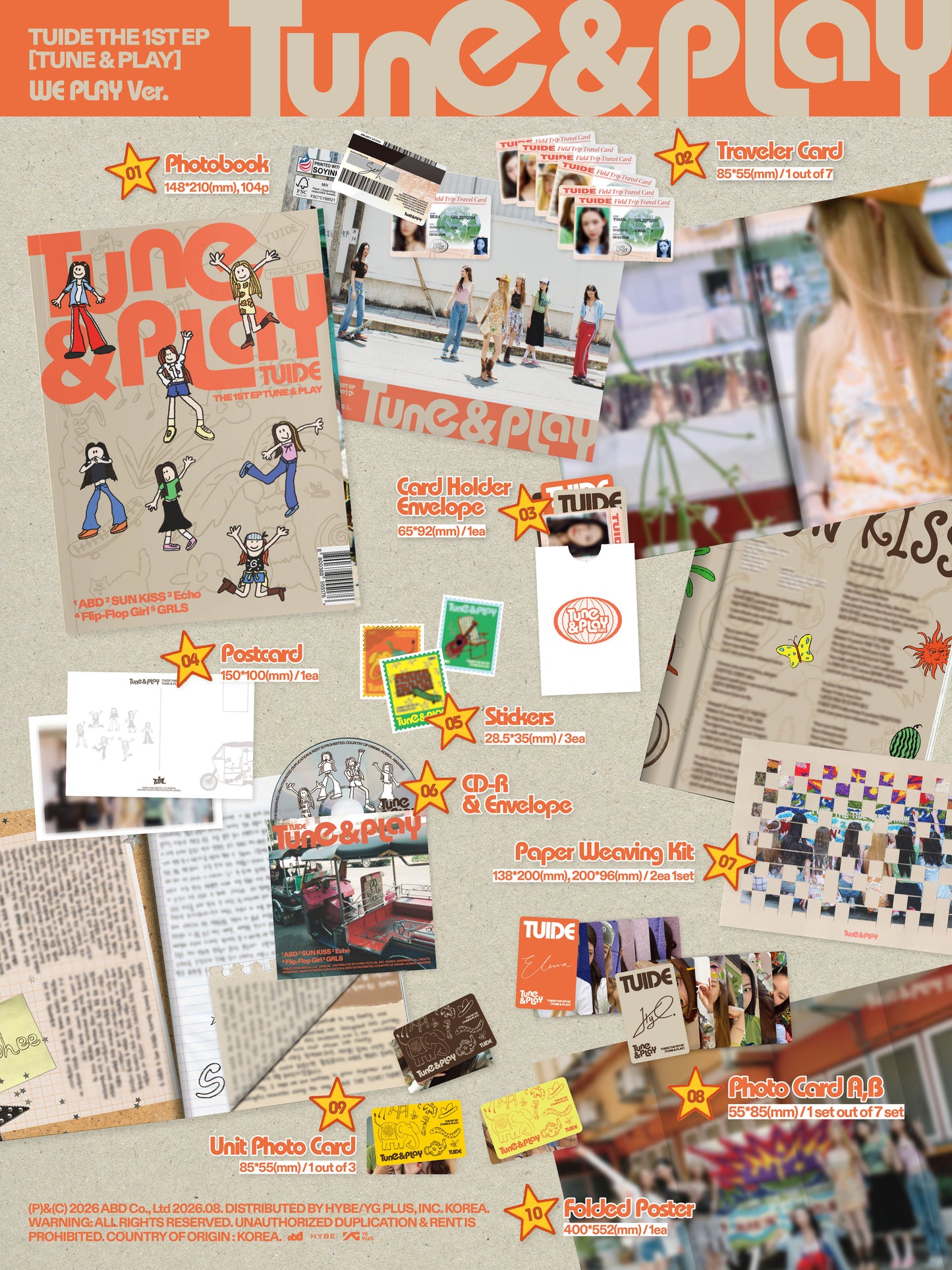 [PREORDER] TUIDE <TUNE & PLAY>
