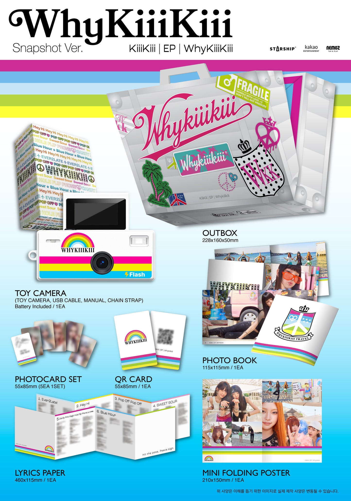 [PREORDER] KiiiKiii <WhyKiiiKiii> SNAPSHOT VER