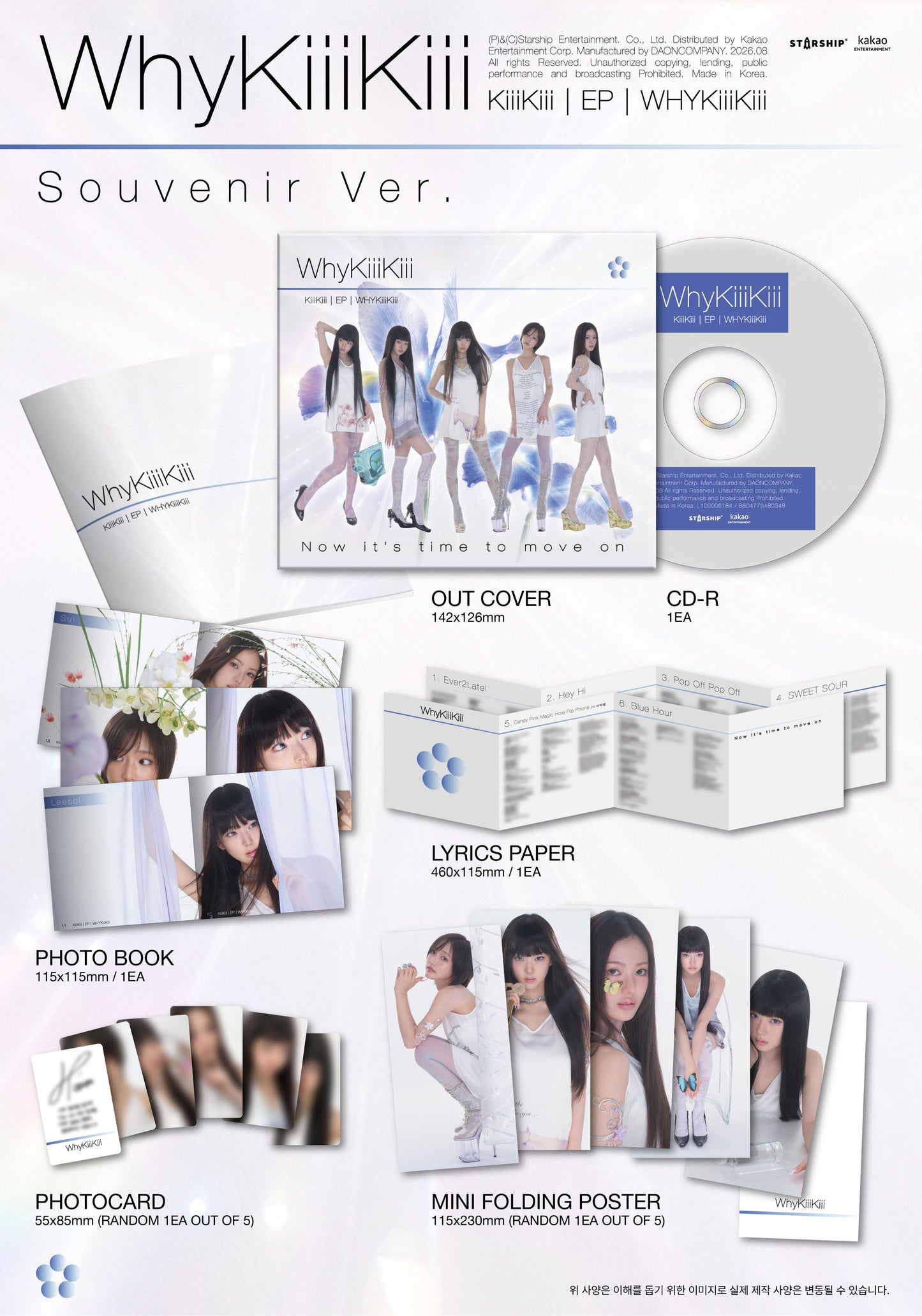 KiiiKiii <WhyKiiiKiii> SOUVENIR VER. (DIGIPACK)