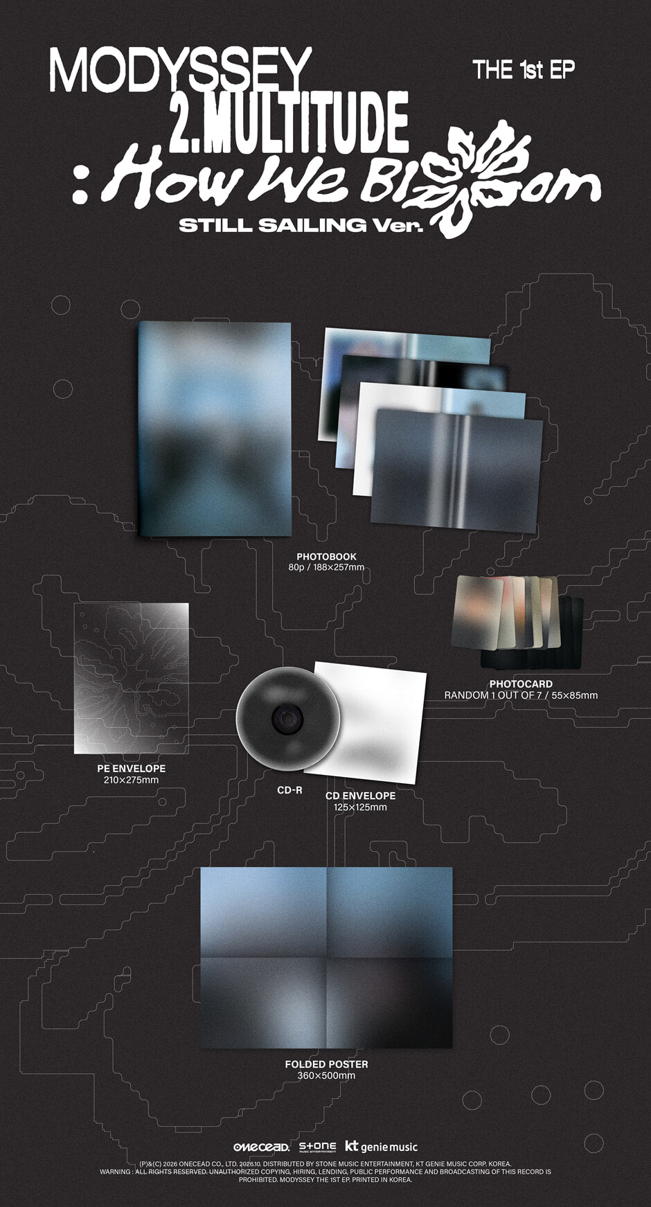 [PREORDER] MODYSSEY [2.Multitude: How We Bloom] STILL SAILING VER
