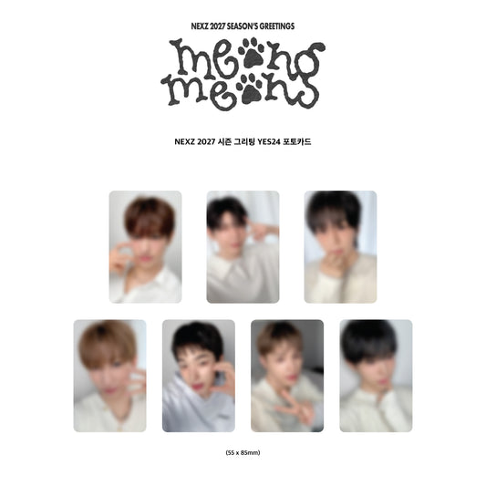 NEXZ [meong meong] 2027 SEASON’S GREETINGS YES24 POB