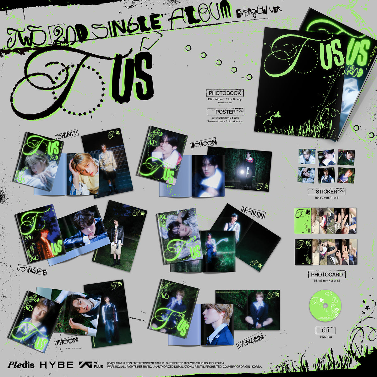 [PREORDER] TWS [TO US] Everglow Ver