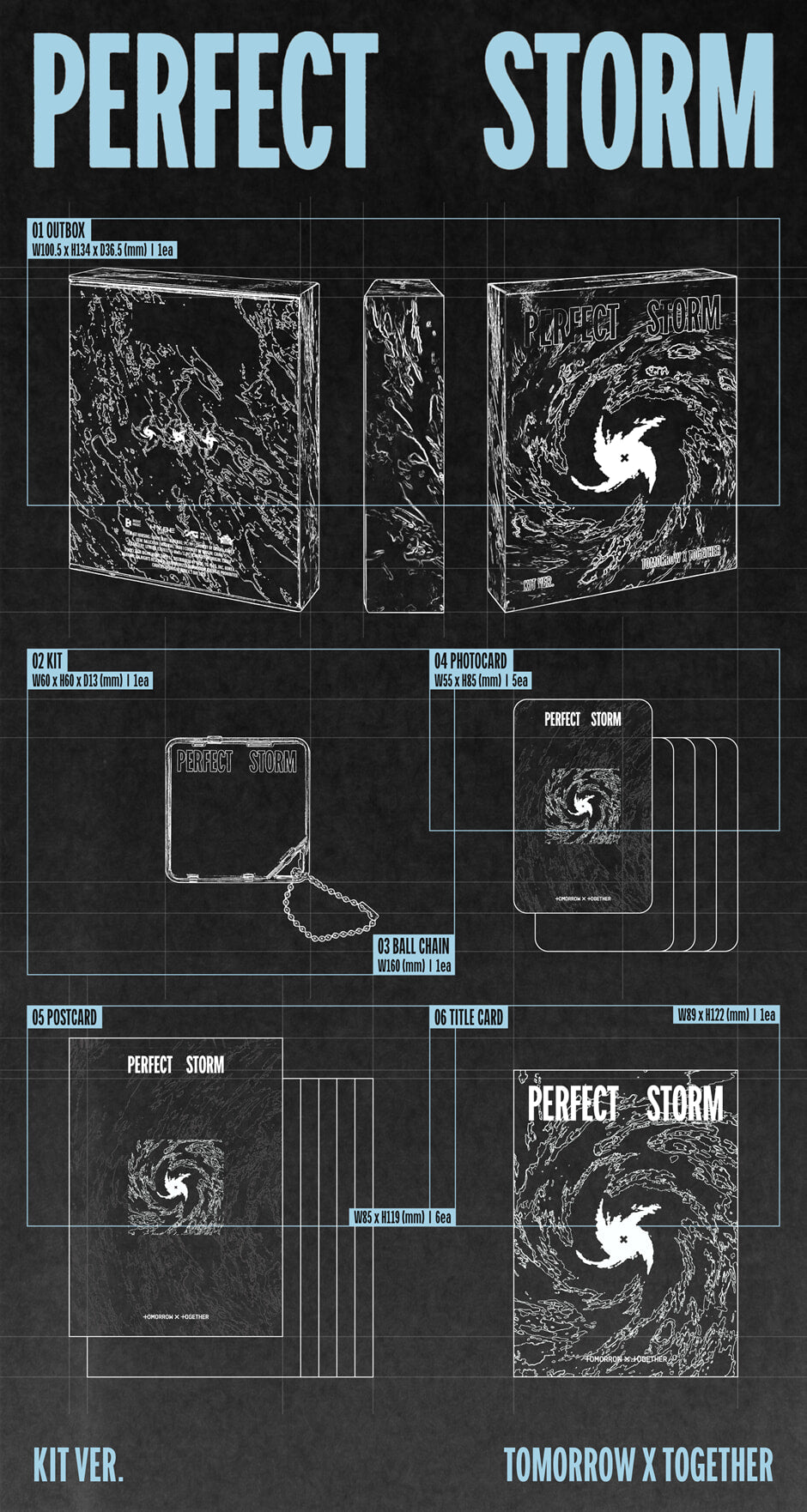 [PREORDER] TXT [PERFECT STORM] KiT Ver