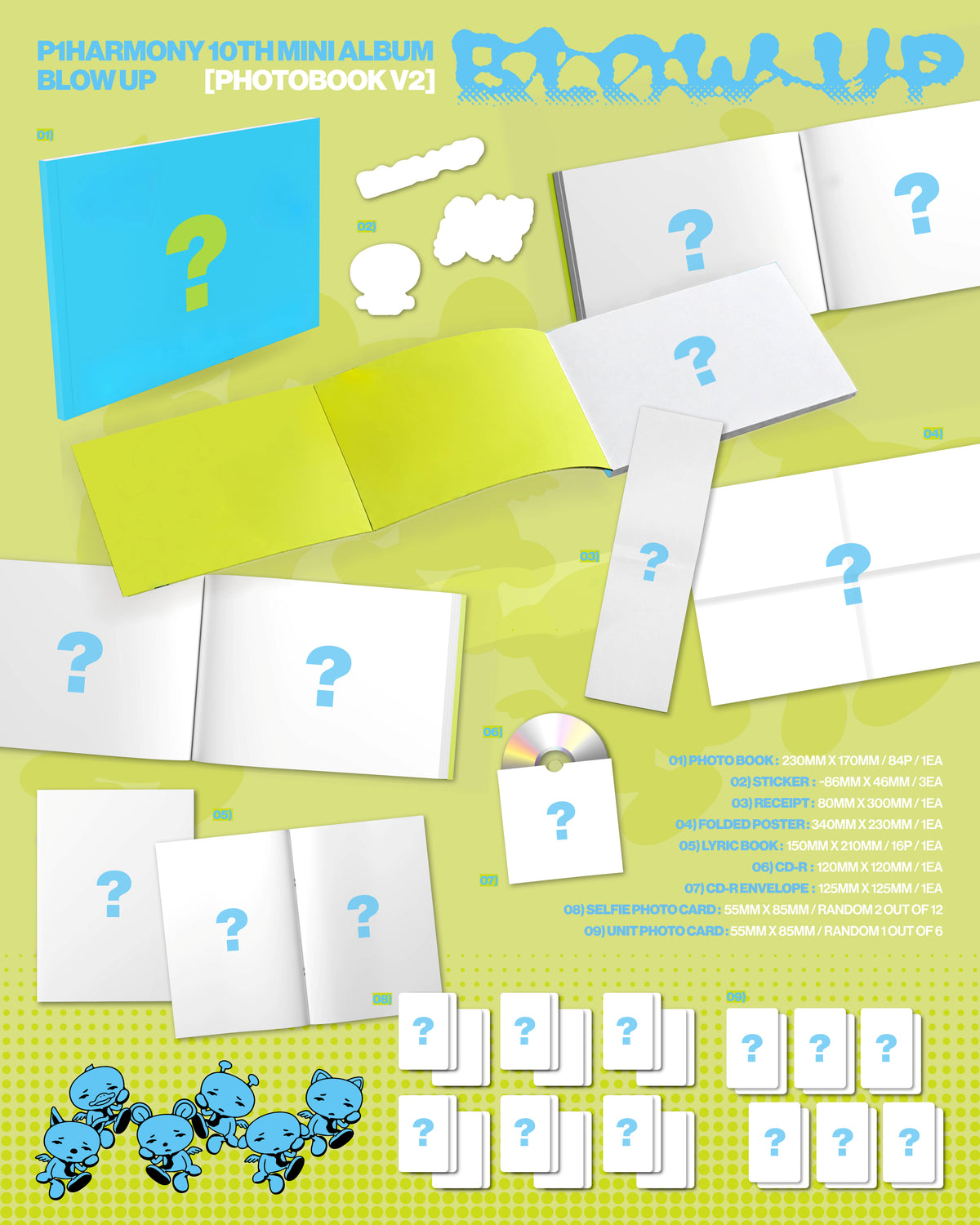 [PREORDER] P1Harmony [BLOW UP] Photobook Ver