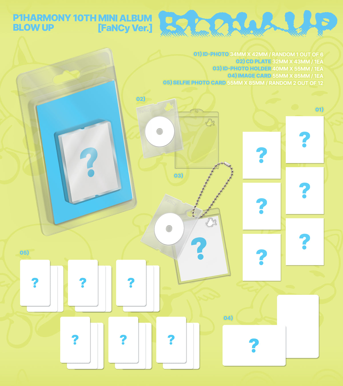 [PREORDER] P1Harmony [BLOW UP] FaNCy Ver