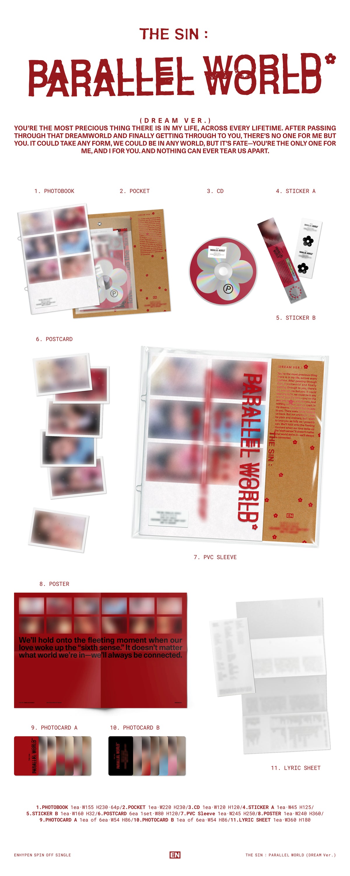 [PREORDER] ENHYPEN <THE SIN : PARALLEL WORLD>
