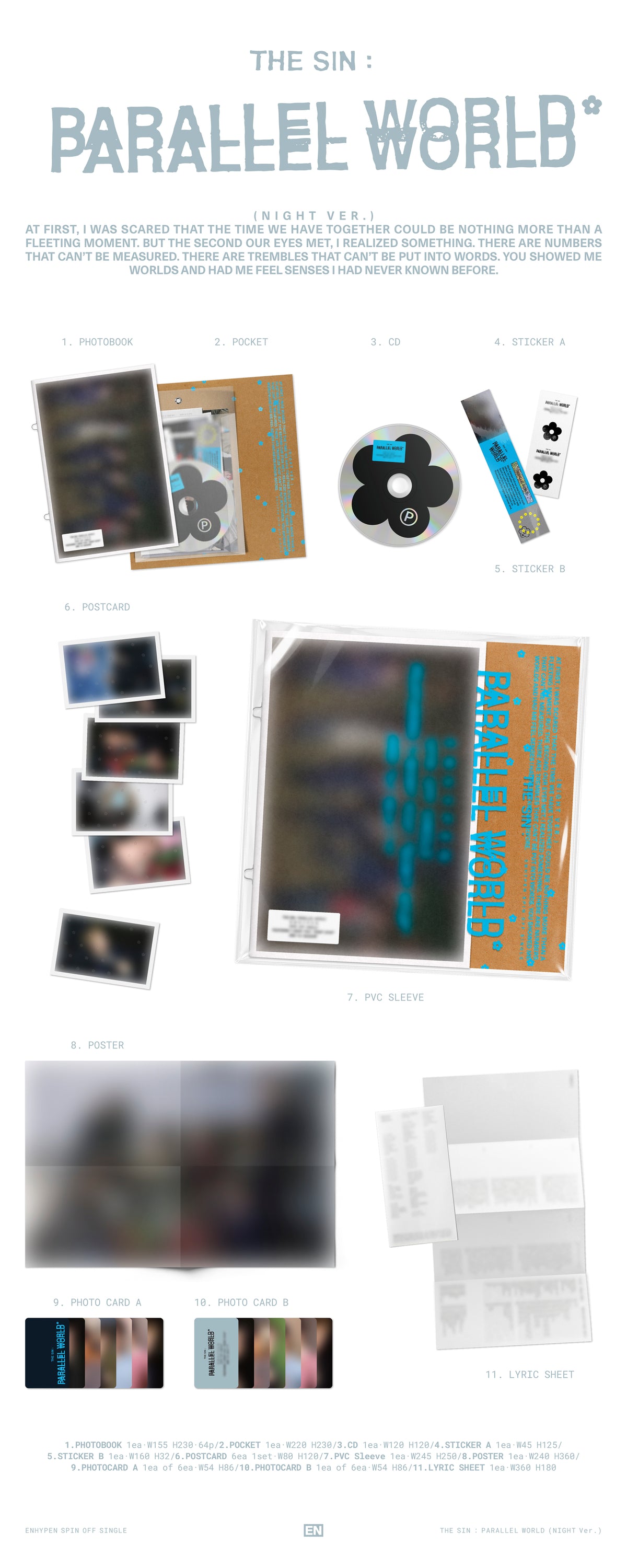 [PREORDER] ENHYPEN <THE SIN : PARALLEL WORLD>