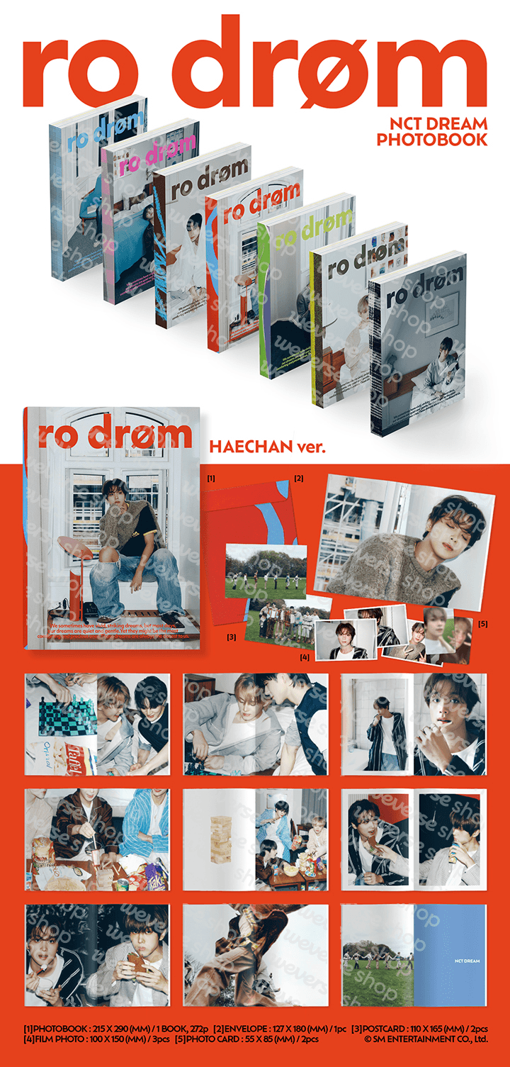 [PREORDER 7/4 CLOSED] NCT DREAM <Ro drøm> PHOTOBOOK
