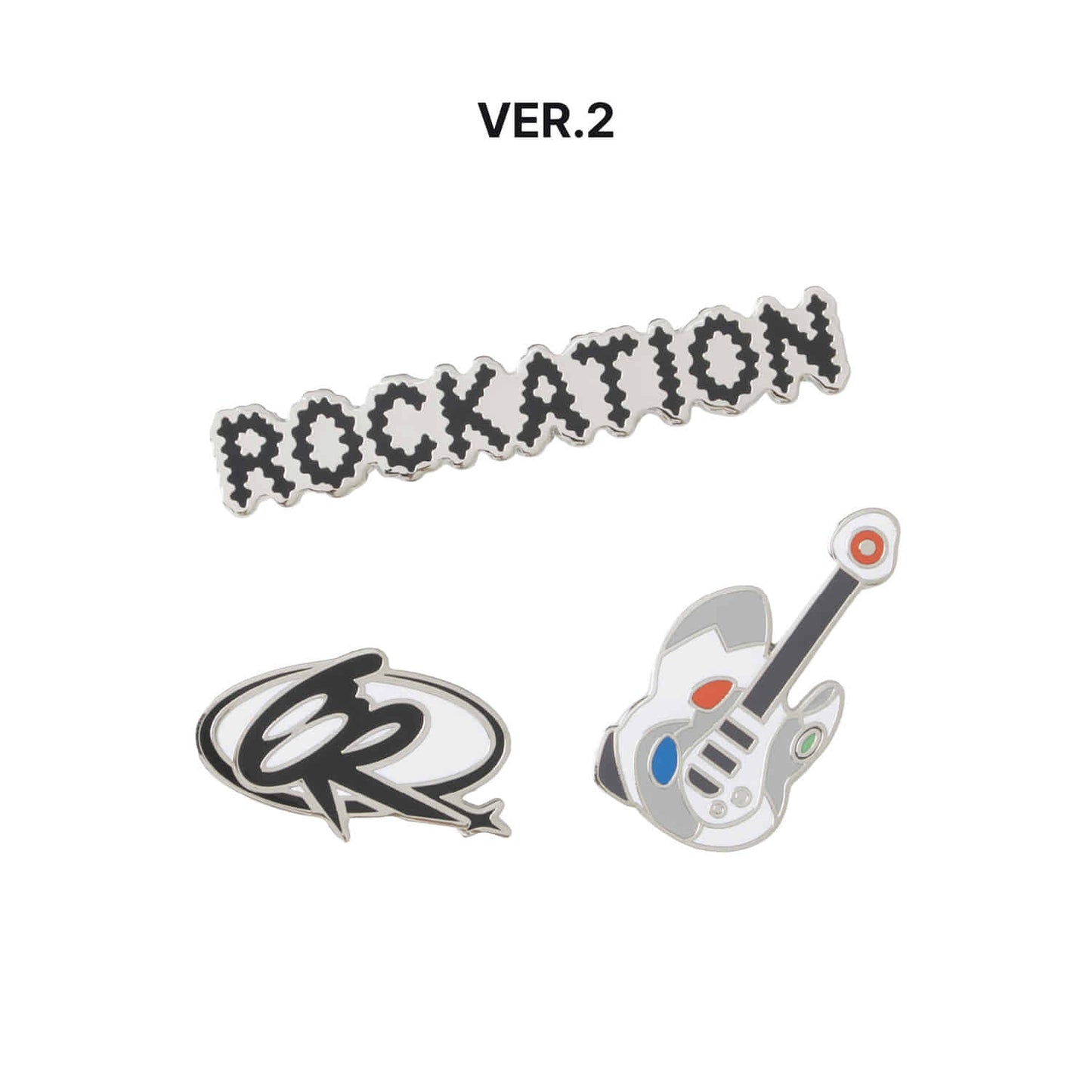 [PREORDER 29/8 CLOSED] QWER [ROCKATION : ROCKET LAUNCH!!] IN SEOUL OFFICIAL MD METAL BADGE SET