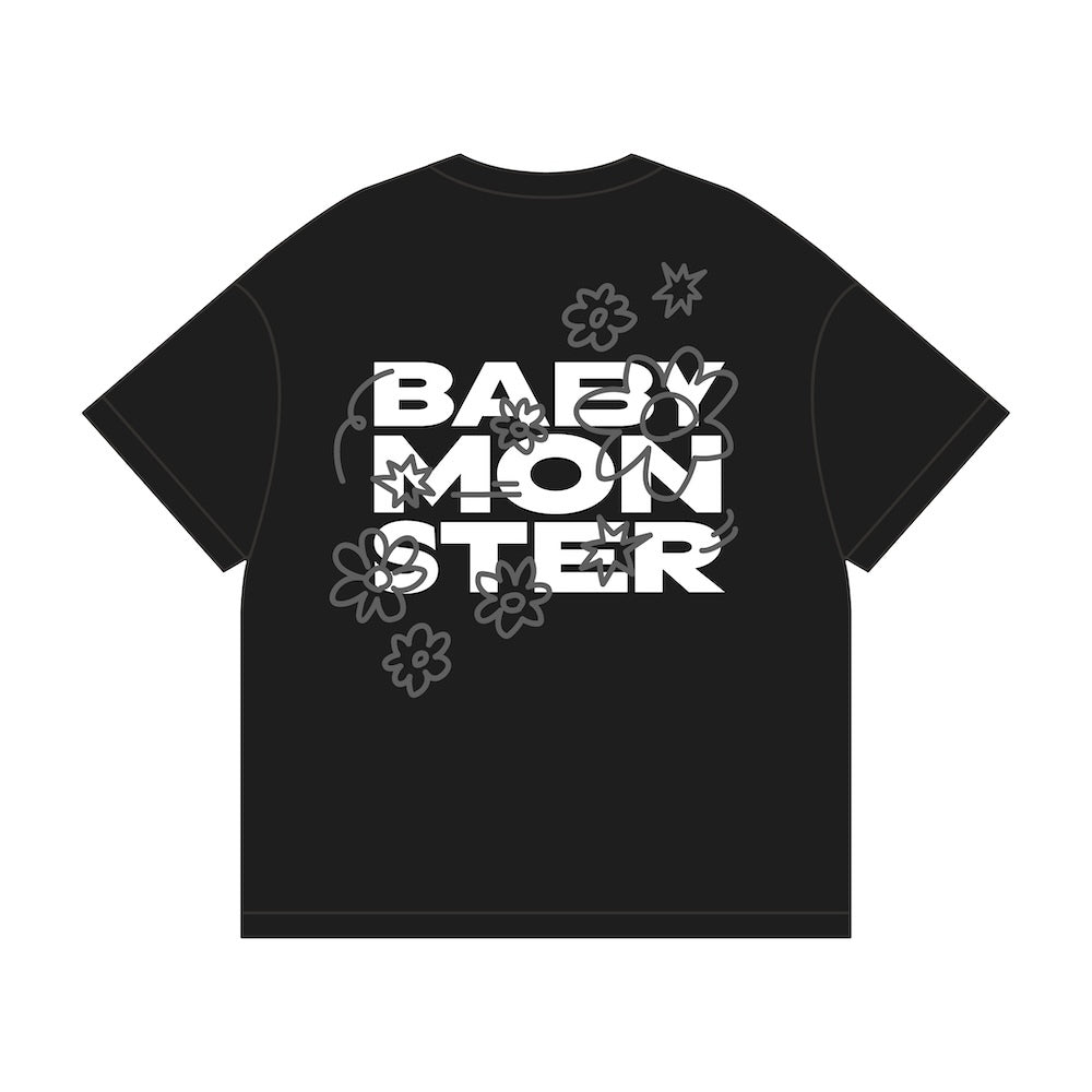 [PREORDER] BABYMONSTER <LOVE MONSTERS> JAPAN MD Tour T-shirt BLACK