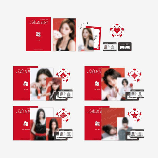 [PREORDER 16/8] ITZY <ALL IN, MIDZY> PHOTO SET (21 POINTS)