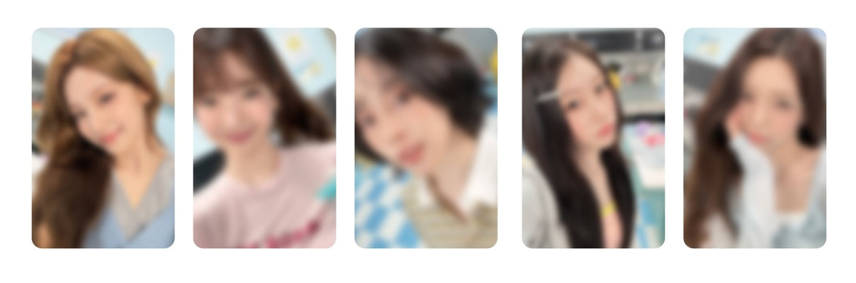 ITZY [BUBBLE RUSH] 2027 Season's Greetings WITHMUU POB (1SET 5EA)