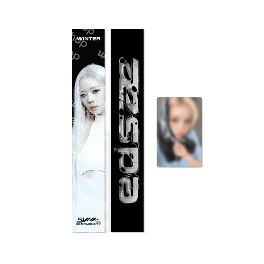 [PREORDER 12/8 CLOSED] AESPA <LIVE TOUR -SYNK : COMPLaeXITY> SLOGAN SET