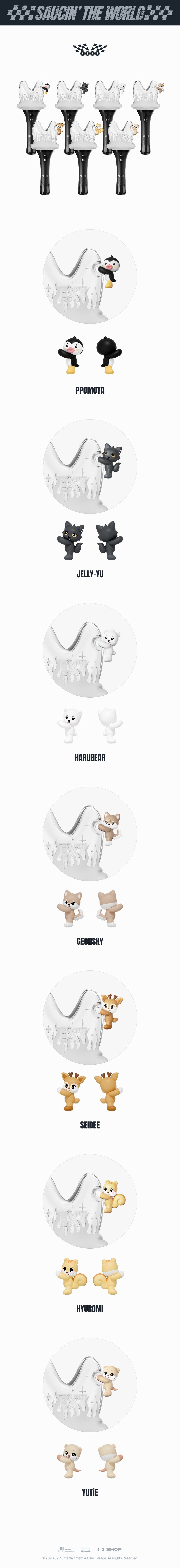 [PREORDER 24/10 CLOSED] NEXZ [SAUCIN' THE WORLD] NEXZOO LIGHT STICK CUSTOM PIERCE