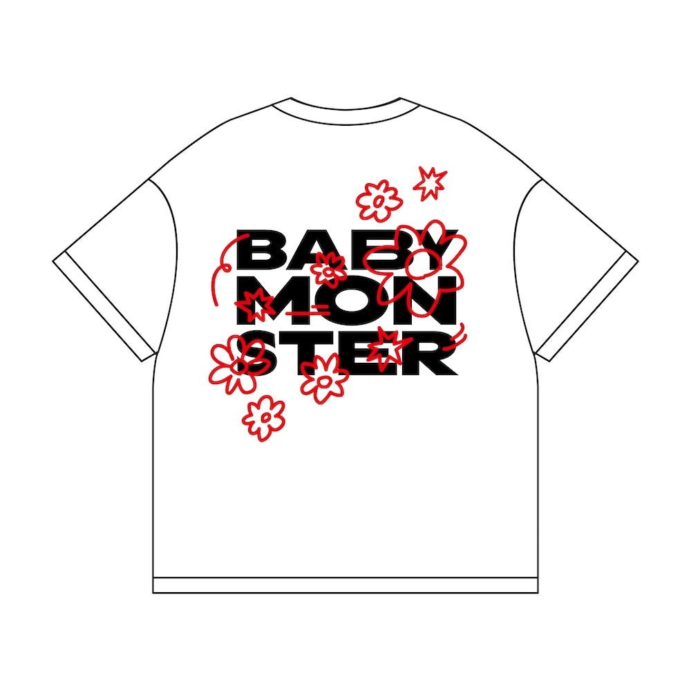 PREORDER] BABYMONSTER JAPAN MD Tour T-shirt WHITE – IPDEOK MERCH