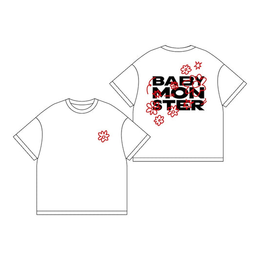 [PREORDER] BABYMONSTER <LOVE MONSTERS> JAPAN MD Tour T-shirt WHITE