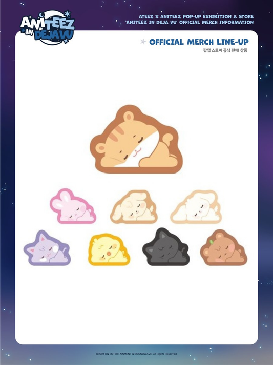 [PREORDER OFFLINE PROXY] ATEEZ [ANITEEZ IN Deja Vu] TINY RUG