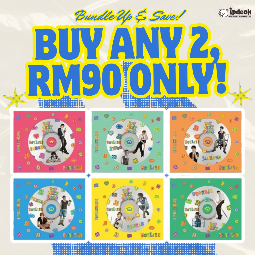 [2 For RM90] BOYNEXTDOOR <BOYLIFE> JAPAN SOLO EDITION