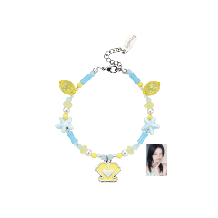 [PREORDER 20/7 CLOSED] HEARTS2HEARTS <LEMON TANG> OFFICIAL MERCH BEADS BRACELET SET