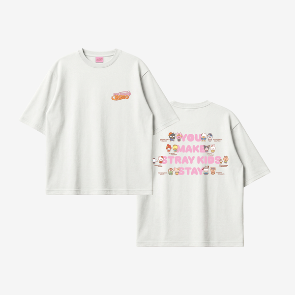 [PREORDER 23/6 CLOSE] STRAY KIDS <SKZOO X SANRIO CHARACTERS> T-SHIRT