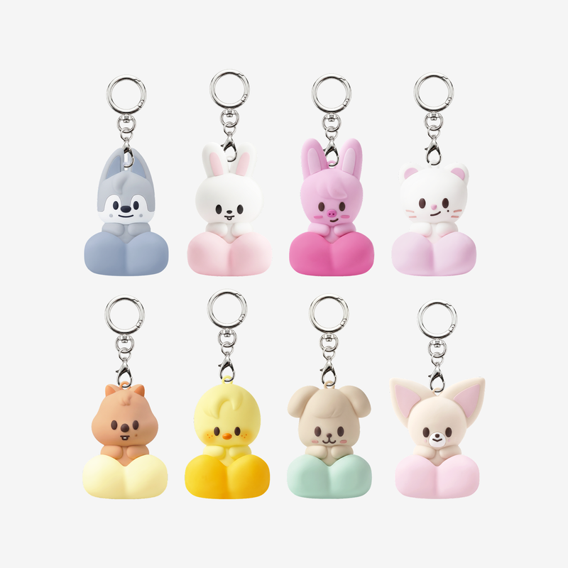 [PREORDER OFFLINE PROXY] STRAY KIDS <RUN IT> SKZOO SECRET CLICKER KEYRING (15 POINTS)