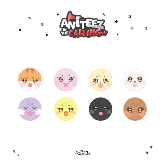 [PREORDER 20/9 CLOSED] ATEEZ <ANITEEZ IN THE CALLING> SOFT PIN BUTTON