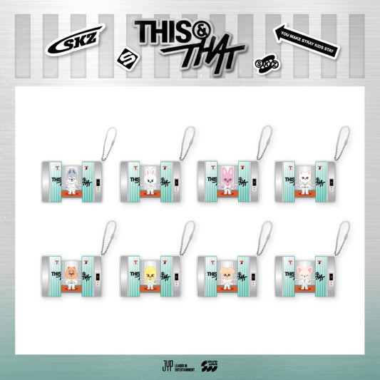 [PREORDER 19/8 CLOSED] STRAY KIDS <THIS & THAT> POP-UP STORE SKZOO CAPSULE ACRYLIC KEYRING (15 POINTS)