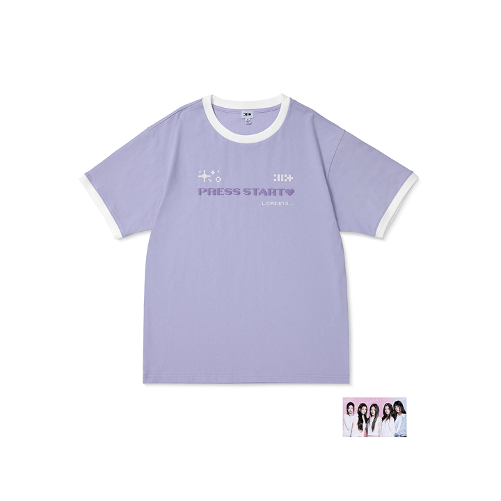 [PREORDER] ILLIT [PRESS START♥ ENCORE] Official Merch S/S T-Shirt