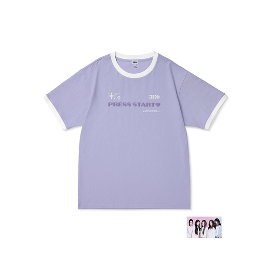 [PREORDER] ILLIT [PRESS START♥ ENCORE] Official Merch S/S T-Shirt