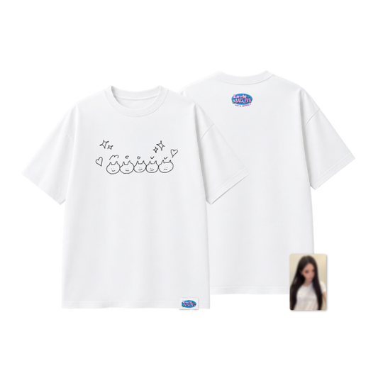 [PREORDER 15/9 CLOSED] MEOVV [LET'S MEOVV: DEBUT 2ND ANNIVERSARY] MEOVV T-SHIRT SET ANNA